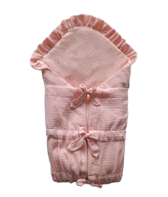 GAJI / Zavinovačka mušelín fodra - marhuľová2