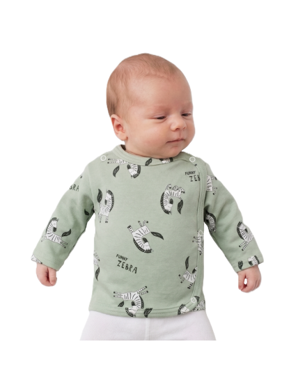 GAJI / Košieľka kojenecká prekladaná - vzor5