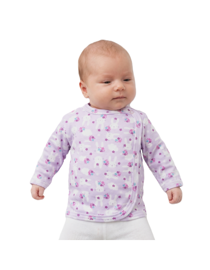 GAJI / Košieľka kojenecká prekladaná - vzor6