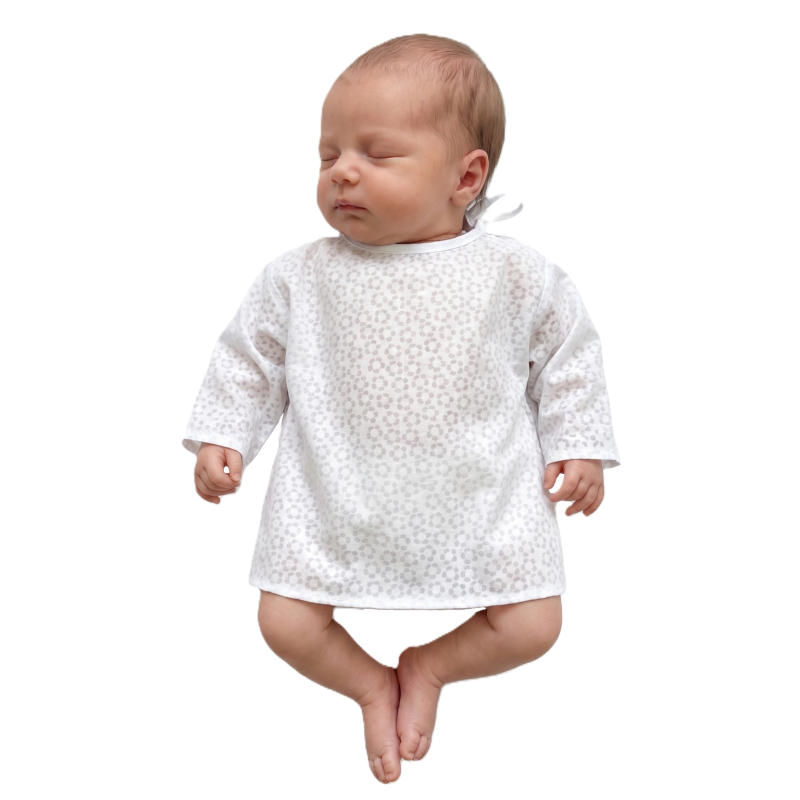 GAJI / Košieľka kojenecká - vzorovaná