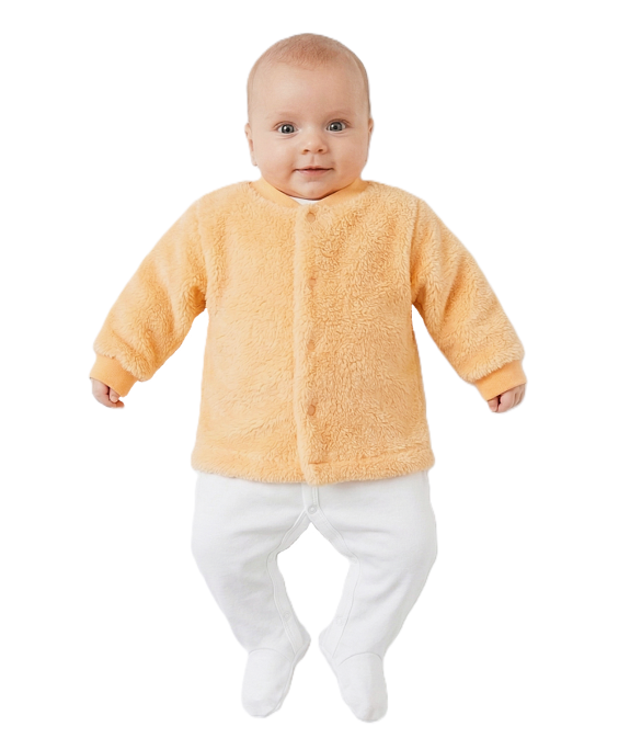 GAJI / Kabátik wellsoft - oranžová