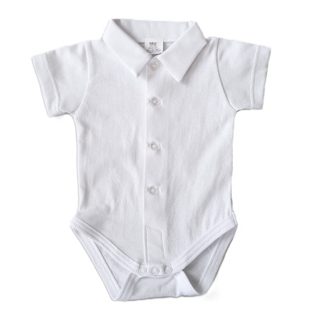 GAJI / Košieľka - body s krátkym rukávom 56-104