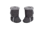 GAJI / Papučky zateplené menčester - sivá