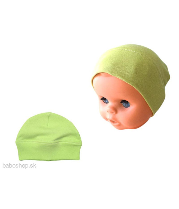 GAJI / Čiapka obojlíc - pistáciová
